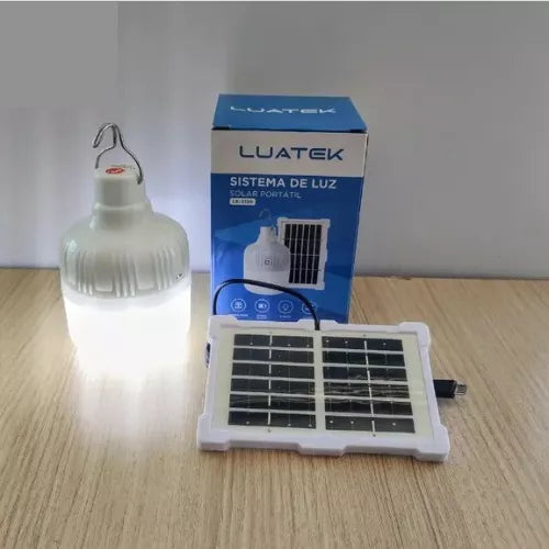 Luz Solar Portátil De Led Luatek