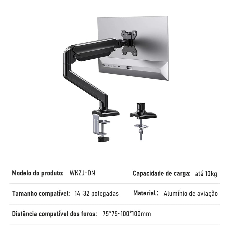 Braço Articulado Mecânico para Monitor